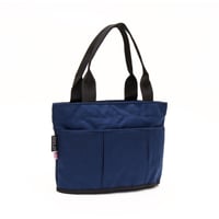 OVAL SHAPED TOTE BAG 1000D (Mサイズ) NAVY
