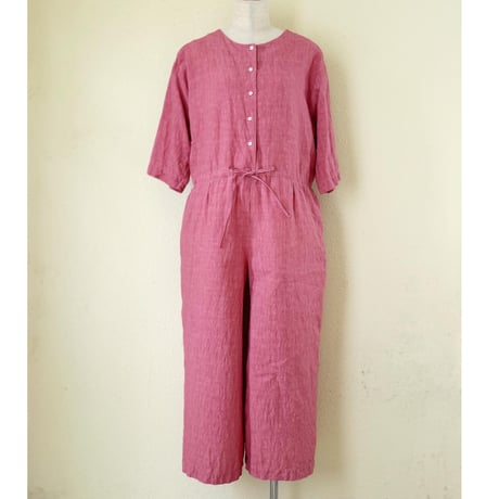 ヌノモノワークス リネン つなぎ