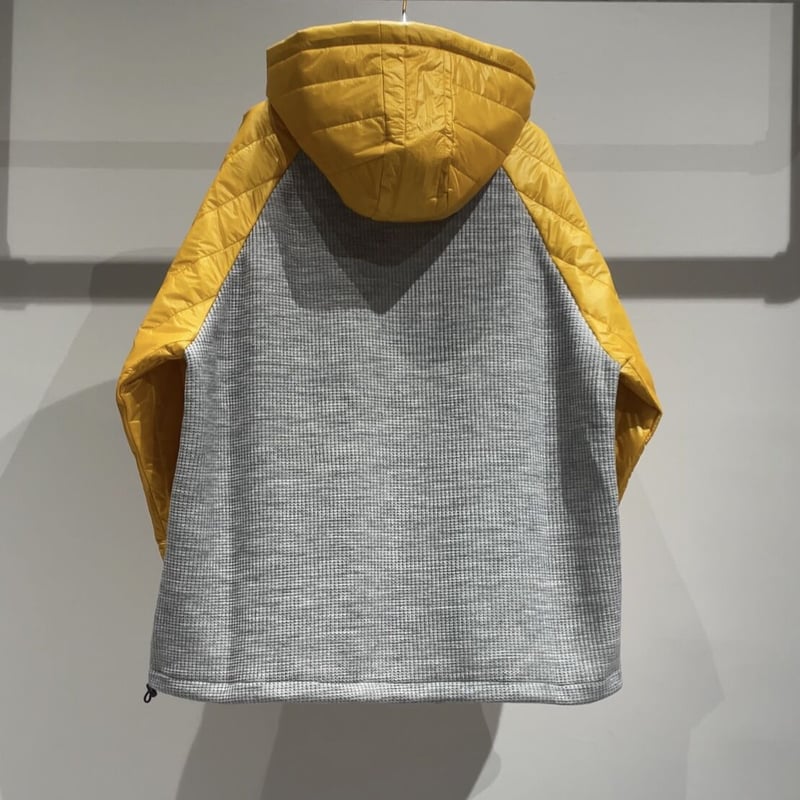 VOO SP Ost QUILT HOODY - YELLOW | MAROON