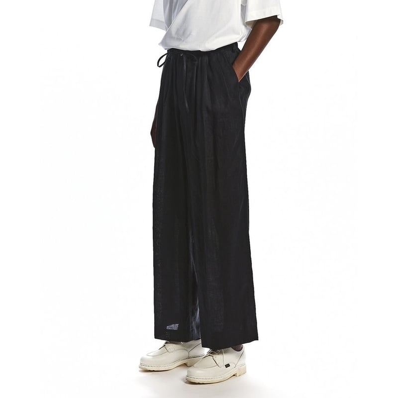 MARKAWARE HEMP SHIRTING TRIPLE PLEATED EASY TR