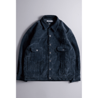 FDMTL FA26JK54U FLOCK LEATHER JACKET 3YR WASH