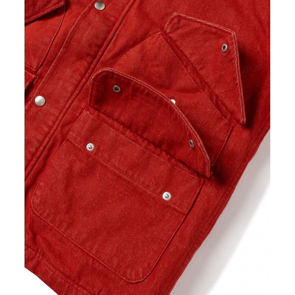 SON OF THE CHEESE WASHED DENIM WORK JACKET | M