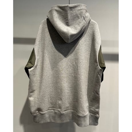 COMME des GARCONS HOMME MILITALY MIX SWEAT HOODY（KAHKI）