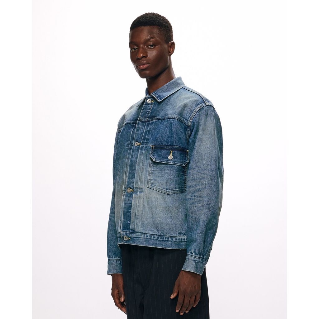 marka マーカ　デニムジャケット　TYPE-1 予約】TYPE-1 DENIM JACKET -ORGANIC COTTON 13.5oz SELVEDGE