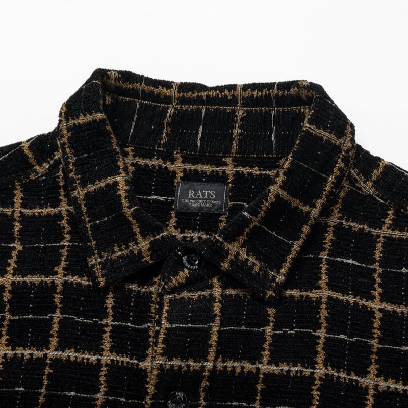 RATS MOLESKIN CHECK SHIRT | MAROON
