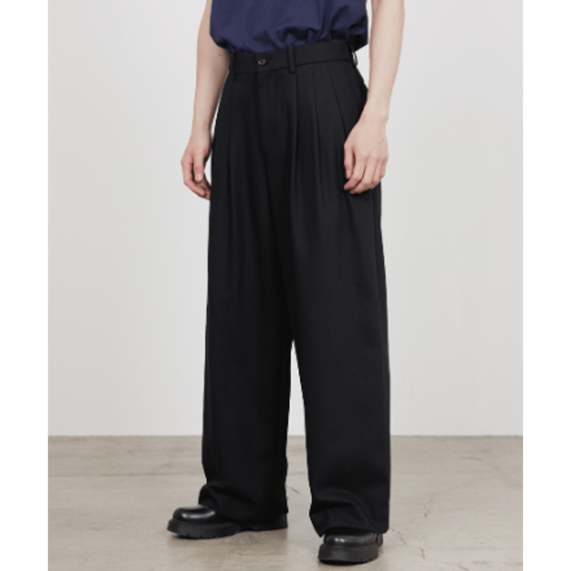パンツ markaware PLEATED WIDE TROUSERS markaware（マーカウェア） 【P10倍】MARKAWARE / マーカウェア