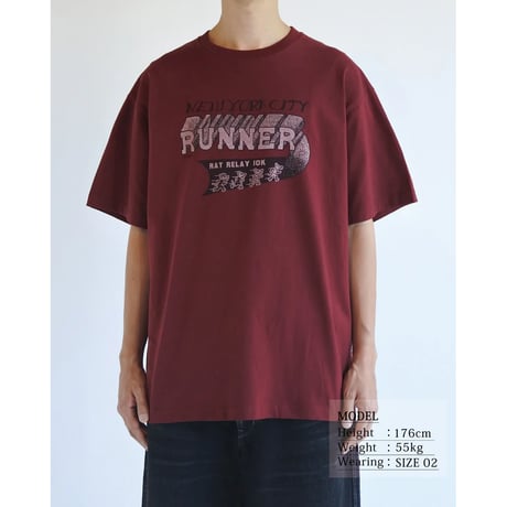ANACHRONORM NYC RUNNING S/S T-S