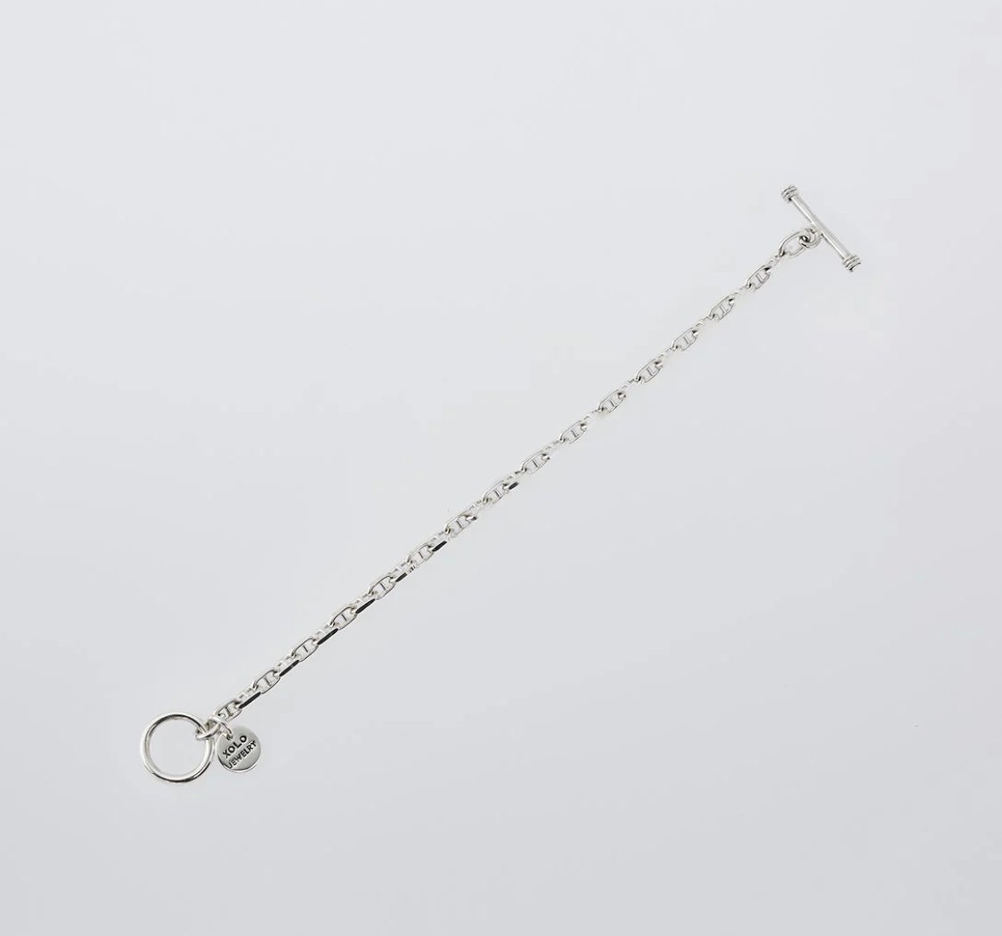XOLO JEWELRY Solid Anchor Link Bracelet -4mm- |