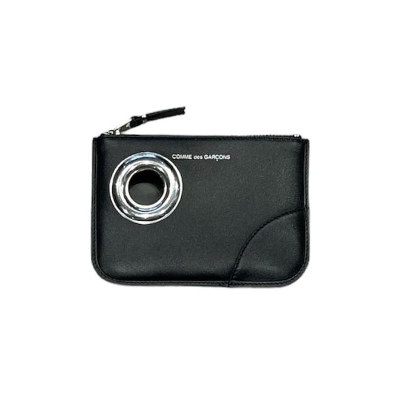 Wallet COMME des GARCONS Silver Eyelet | MAROON