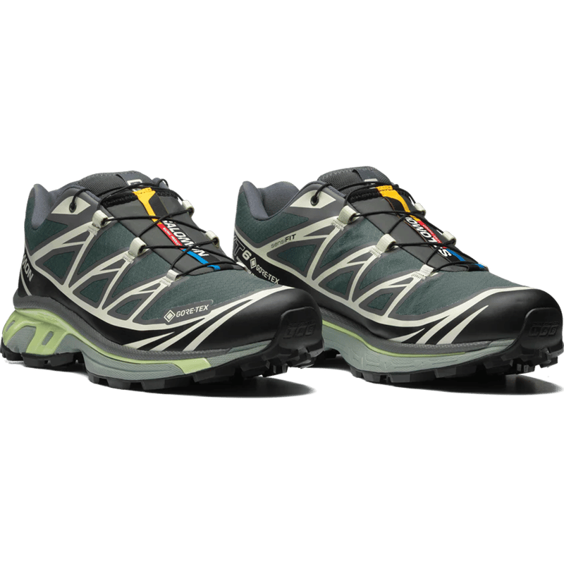 SALOMON XT-6 GORE-TEX(Urban Chic/Black/Lime Cre