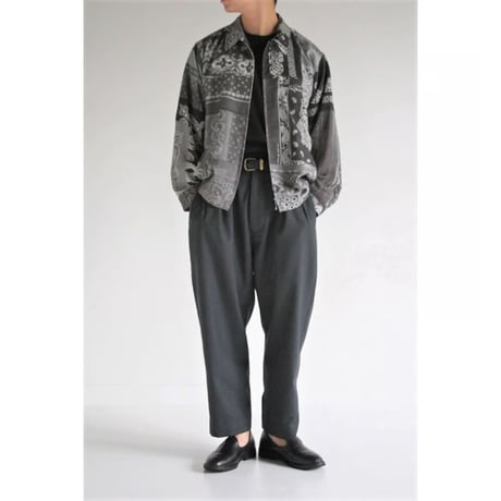 ANACHRONORM AN217 VINTAGE BANDANA COLLAGE SWING TOP JACKET
