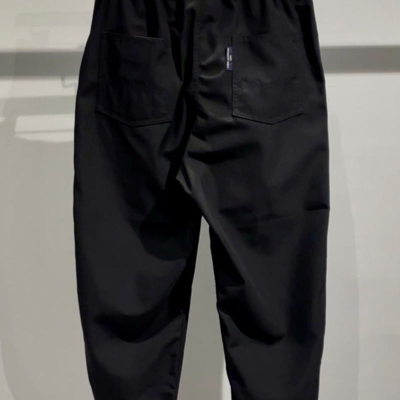 COMME des GARCONS HOMME エステルギャバ イージーパンツ BLACK | COMME des GARCONS HOMME エステルギャバ イージーパンツ BLACK |