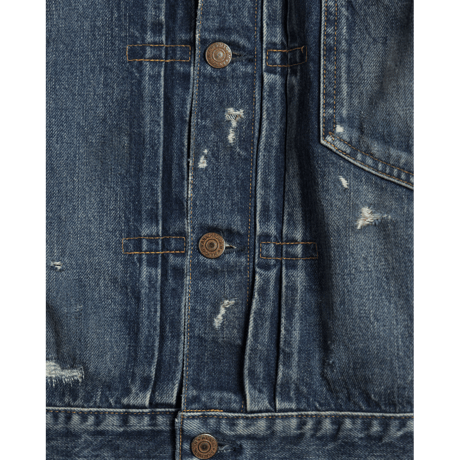 ANACHRONORM CONTEXT-005 FRONT TUCK DENIM JACKET(26 REMAKE)