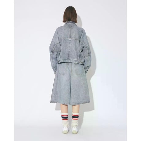 beautiful people selvedge denim o/d tuck skirt pants