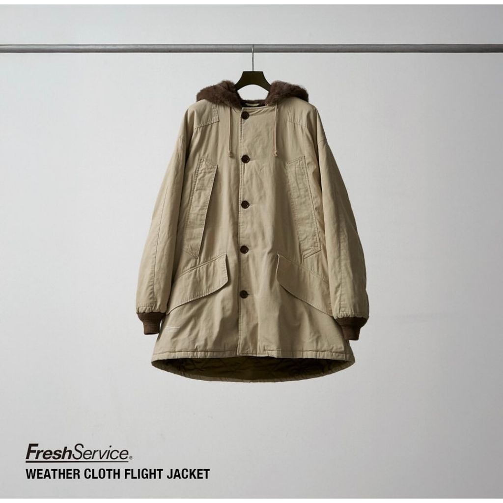 ジャケット・アウター freshservice weather cloth flight jacket WEATHER CLOTH FLIGHT JACKET – FreshService® official site