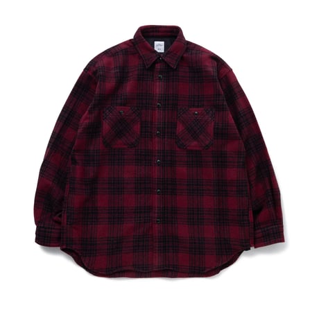 BEDWIN & THE HEARTBREAKERS L/S BUFFLAO CHECK BIG SHIRT "BILLY"