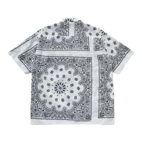 BEDWIN & THE HEARTBREAKERS S/S PATCH WORKED BANDANA SHIRT "MONK"