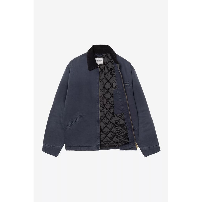 ジャケット・アウター Carhartt WIP OG Detroit JACKET Carhartt WIP OG Detroit Jacket Lined Black - Black Stone