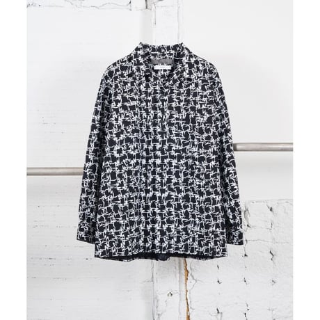 Y's for men × masses OPEN COLLAR SHIRT