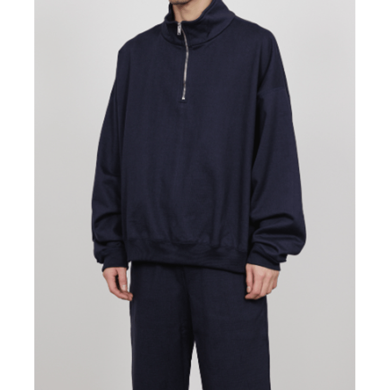 予約商品】MARKAWARE SHORT QUARTER ZIP PULL OVER |