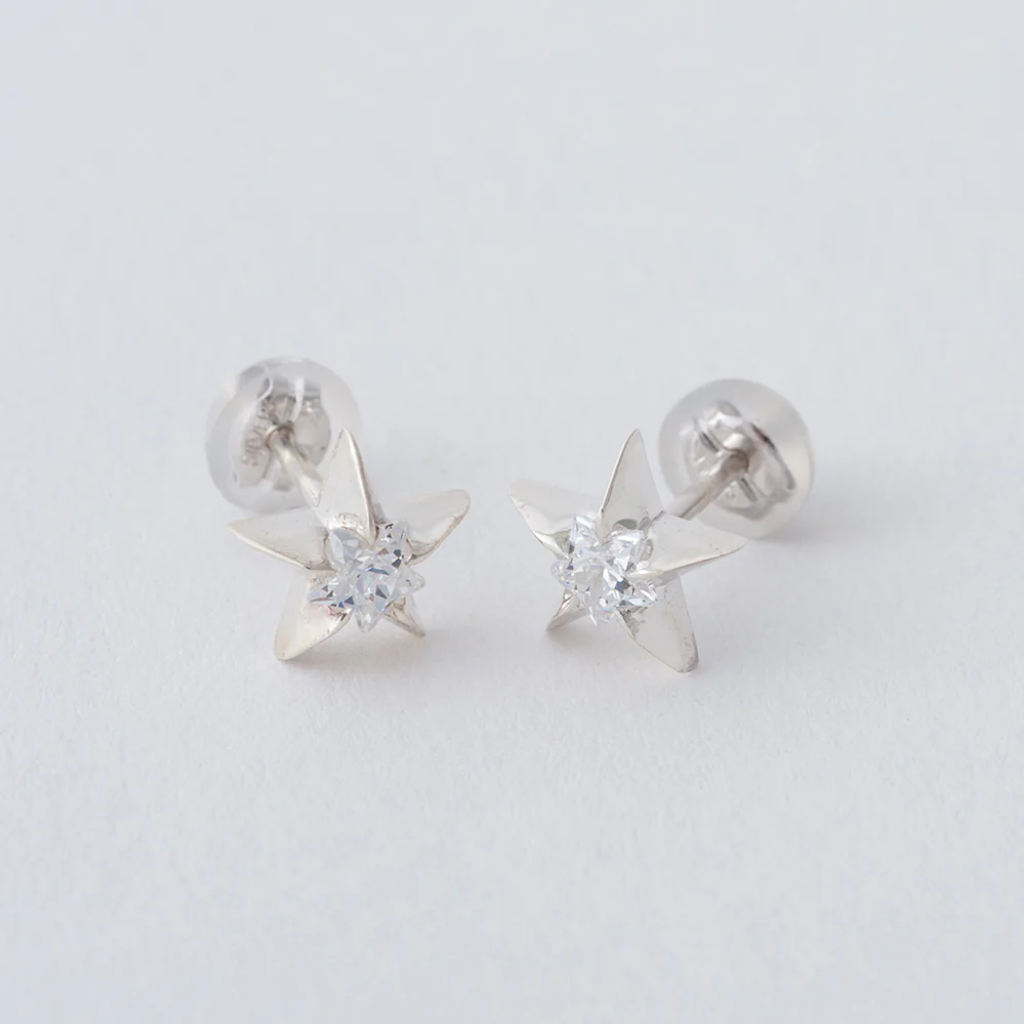 ファンタスティックマン スターピアス K18 BRIGHTEST STAR DIAMOND PIERCED EARRINGS(M)(1ZP0887)K18