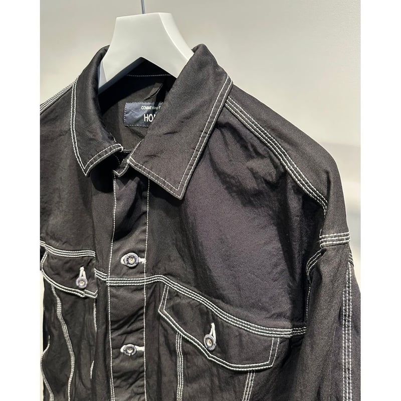 COMME des GARCONS HOMME NYLON GARMENT DYE JACKE