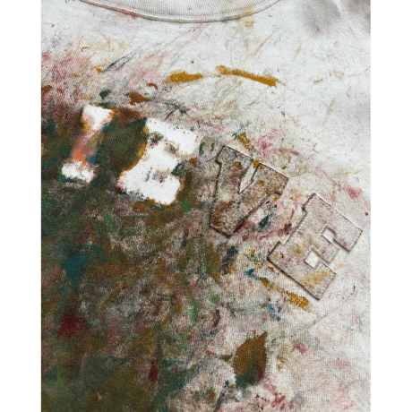 TALKING ABOUT THE ABSTRACTION  BELIVE PAINT TEE