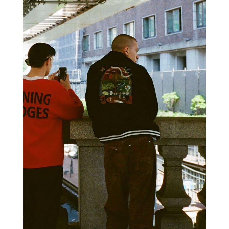 SON OF THE CHEESE OTHER SIDE JACKET | MAROON