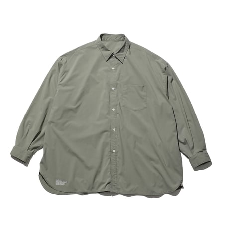 FreshService MICRO TYPEWRITER CORPORATE L/S REGULAR COLLAR SHIRT
