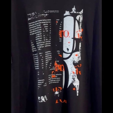 Ground Y TEXT GRAPHIC PRINT STANDARD T-SHIRT