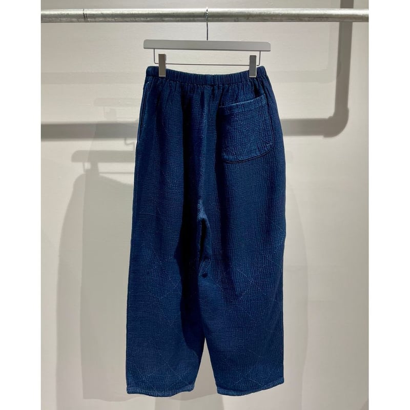 PORTER CLASSIC NEW SASHIKO LIGHT PEACE PANTS |