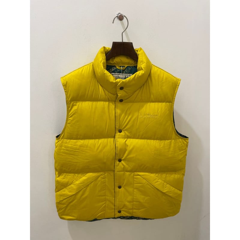 ヴィンテージ THE NORTH FACE イエロー ダウンベスト S THE NORTH FACE イエロー ヌプシ ダウンベスト S 700フィル