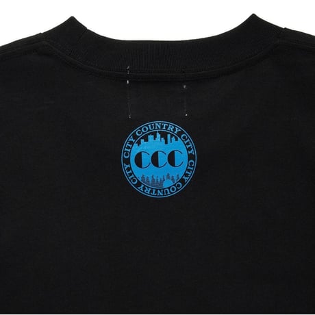 CITY COUNTRY CITY EMBROIDERED LOGO COTTON T-SHIRT_CCCC