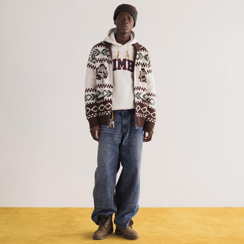 Timberland TOKYO DESIGN COLLECTIVE カウチン セーター ユ