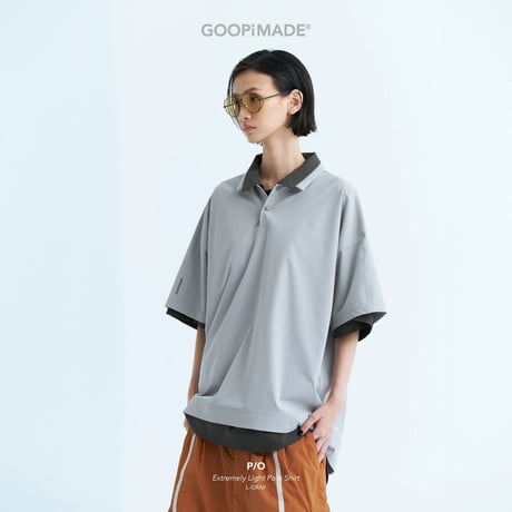 GOOPiMADE P/O - Extremely Light Polo Shirt
