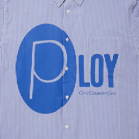 CITY COUNTRY CITY COTTON STRIPE SHIRT_PLOY A ARTWORK BY Abu Qadim Haqq_STRIPE#2
