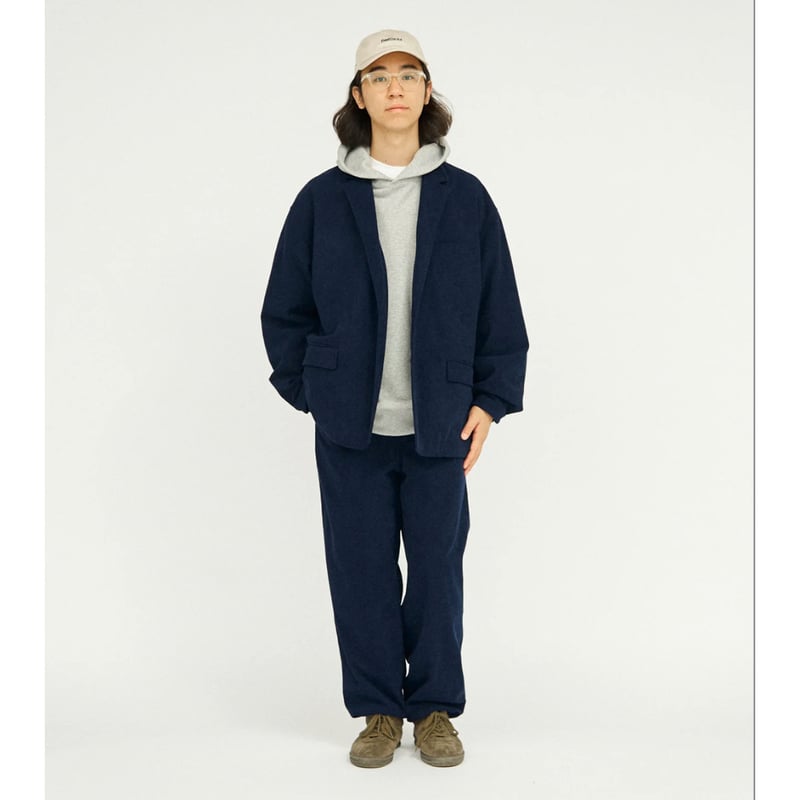 パンツ FRESHSERVICE DRY CORDUROY OVER BROWN L Fresh Service】 Cotton Corduroy Utility Pants 