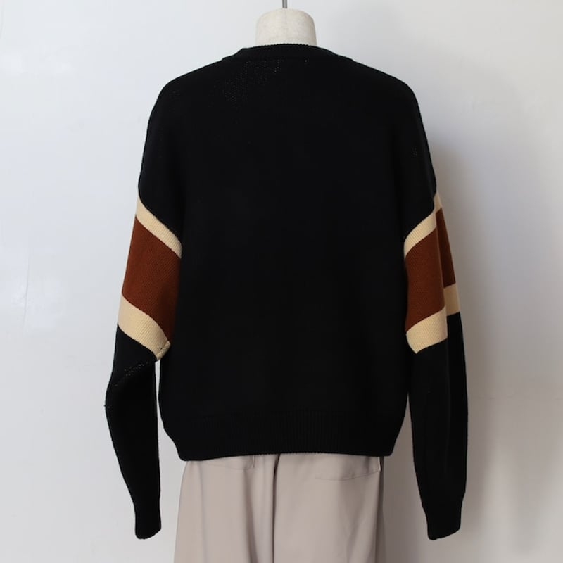 スターウォームセーター ブラック M AMBERGLEAM 26年2月中旬発送】Star