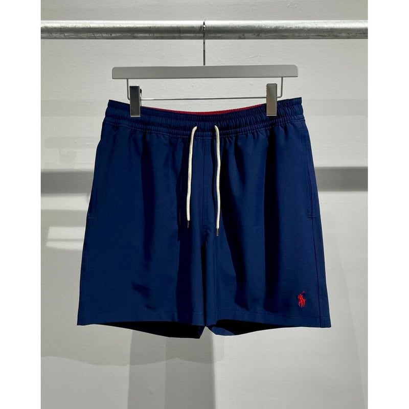 POLO RALPH LAUREN 5.5インチ トラベラー スイム トランク NAVY |