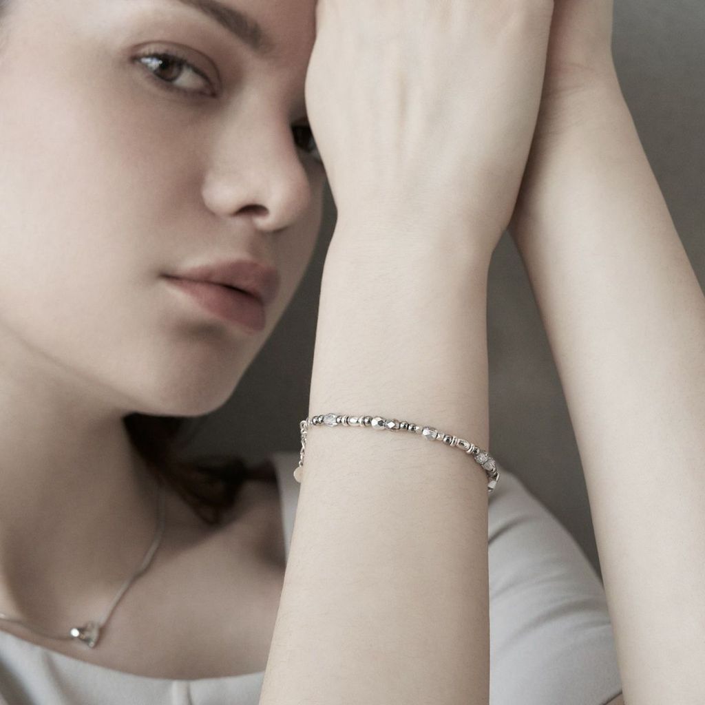 GARNI Pebble Bracelet | MAROON