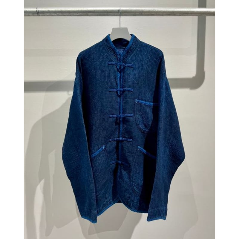 PORTER CLASSIC NEW SASHIKO LIGHT CHINESE JACKET PORTER CLASSIC NEW SASHIKO LIGHT CHINESE JACKET
