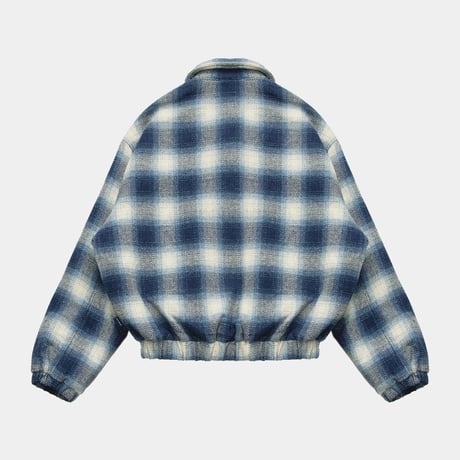 APPLEBUM OMBRE CHECK JACKET [NAVY/WHITE] / 2420615