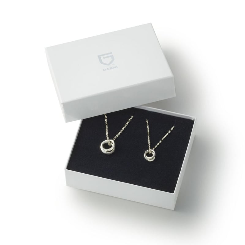 GARNI Crockery Bond Pendant [2 pcs set] | MAROON