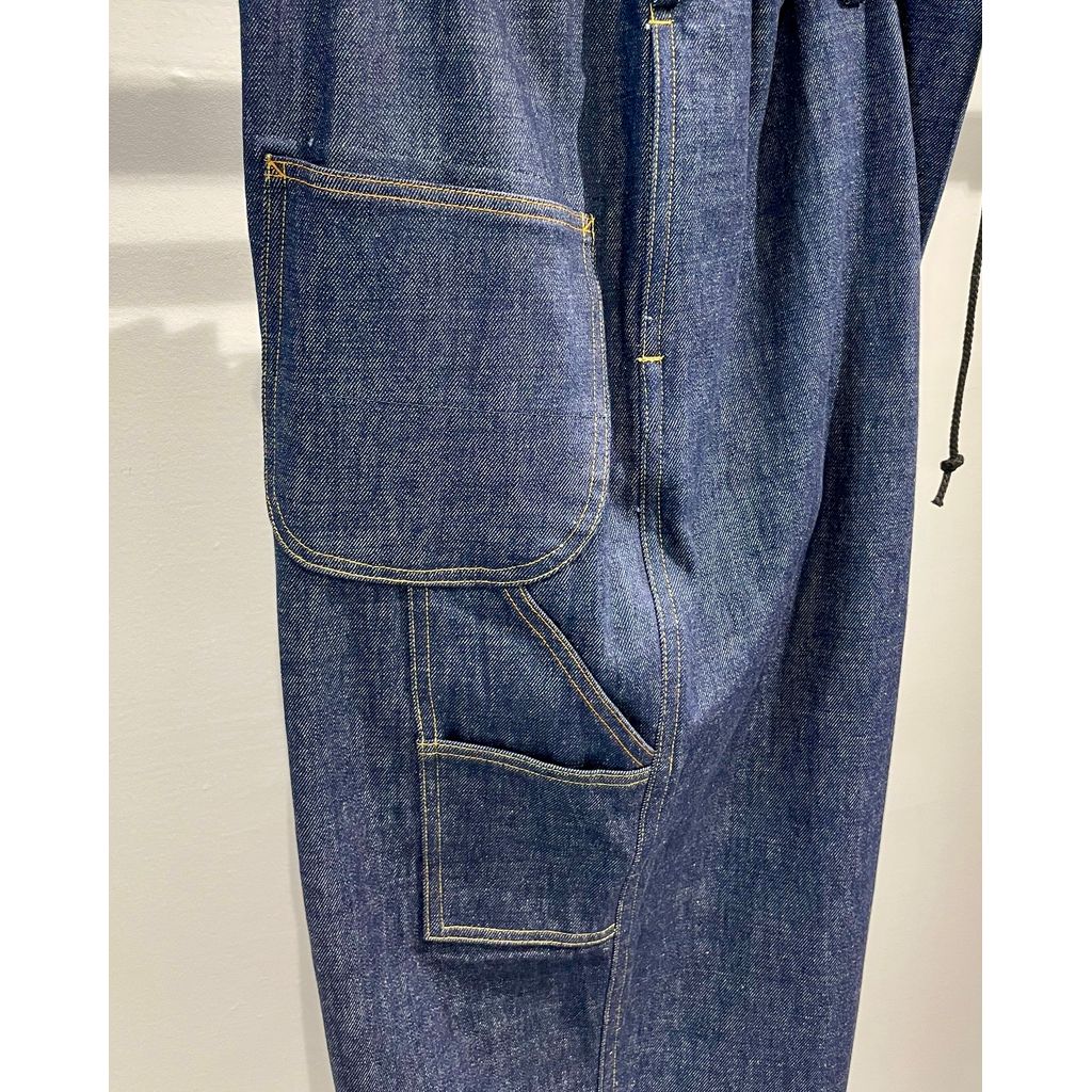 パンツ Y's for men 12oz DENIM PAINTER PANTS Y's for men 12oz DENIM PAINTER PANTS WITH COLOR COMBI STITCH - Ka