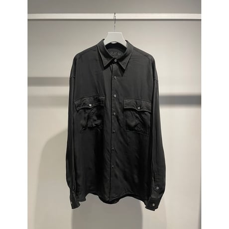 PORTER CLASSIC ROLL UP SOFT CUPRO SHIRT