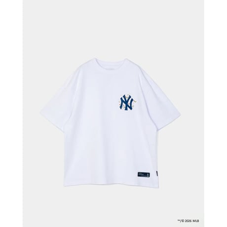 APPLEBUM “NY Yankees” Leaf Logo T-shirt / ML2621101Y