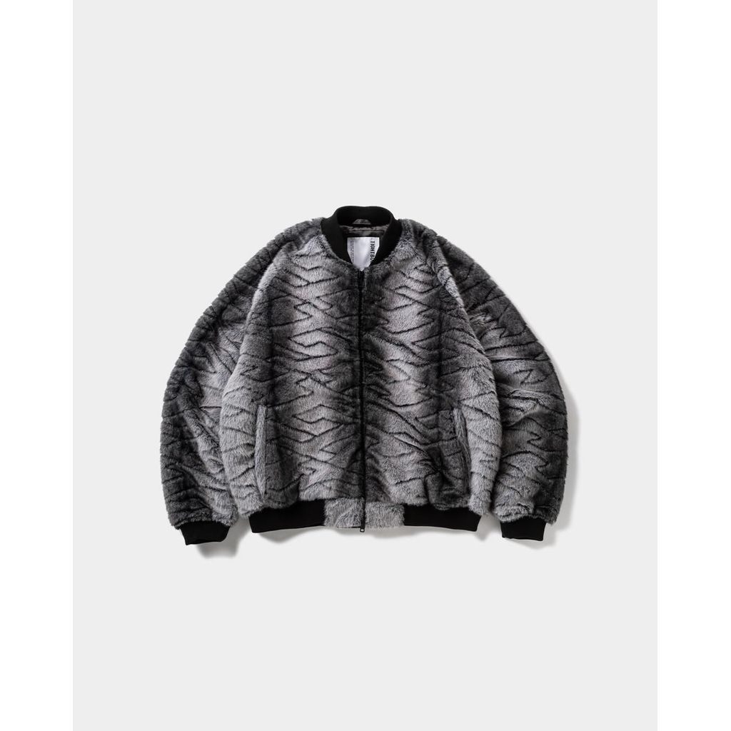 TIGHTBOOTH T QUILT FUR MA-1 | MAROON