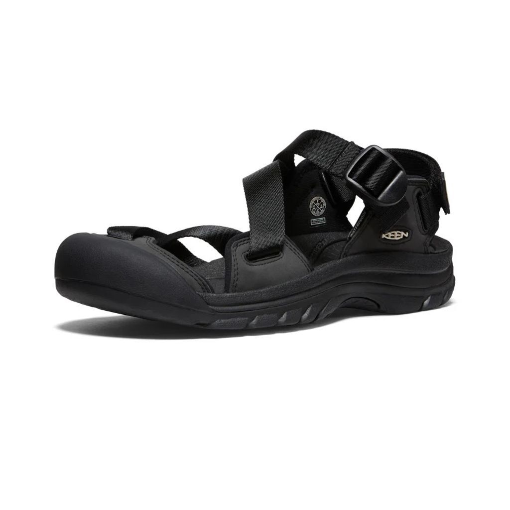 KEEN ZERRAPORT II BLACK x BLACK メンズ | MAROON