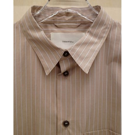 TODAYFUL Stripe Pocket Shirts
