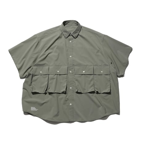 FreshService MICRO TYPEWRITER FLAP POCKET S/S SHIRT